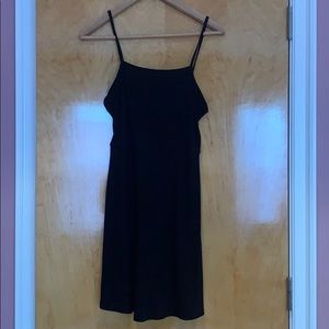 Black skater dress